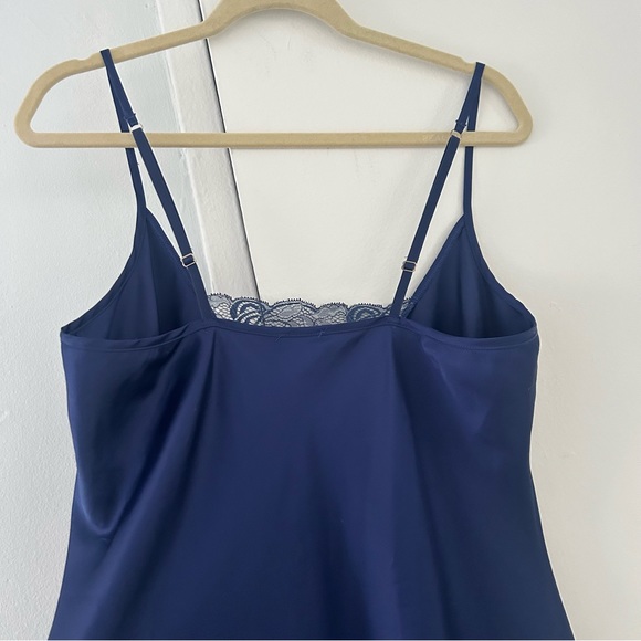 COSABELLA Navy Slip Night Negligee sz L - Picture 10 of 11